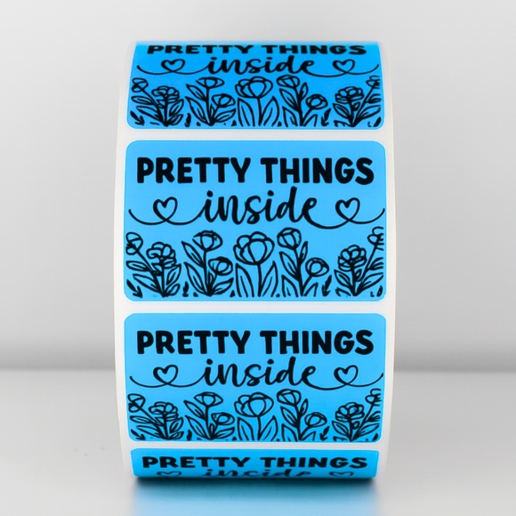 ✨ "Pretty Things Inside" Stickers | Small Business Packaging |  Labels STICKERS - Picture 3 of 11
